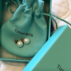 Tiffany & Co Pearl Earrings